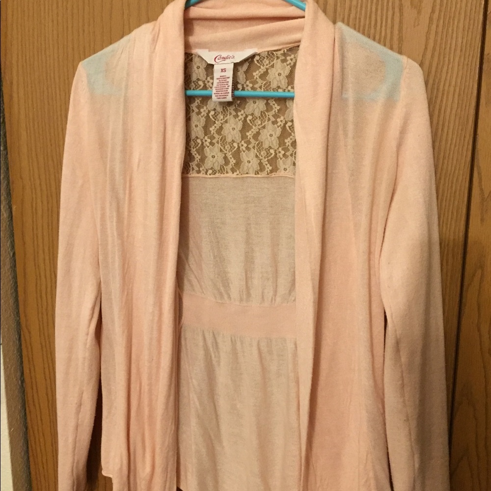 Pink sweater!